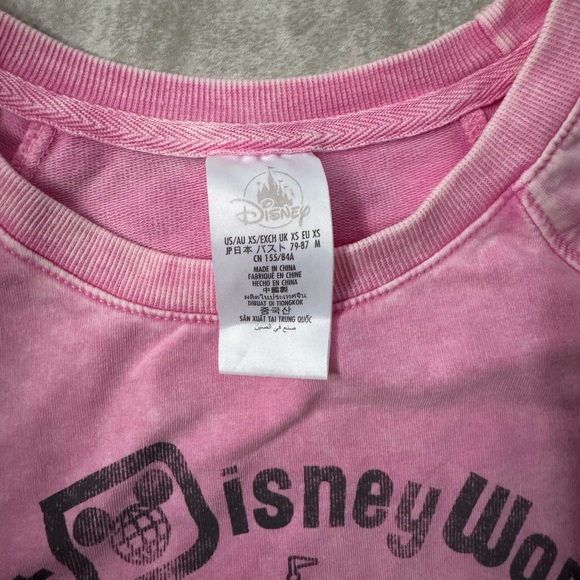 NWT Walt Disney World Pink Long Sleeve Tee - Picture 3 of 7